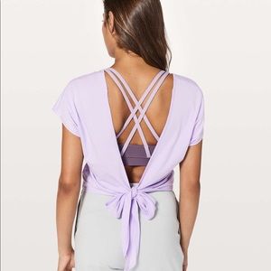 NWT Lululemon It’s a Tie Tee